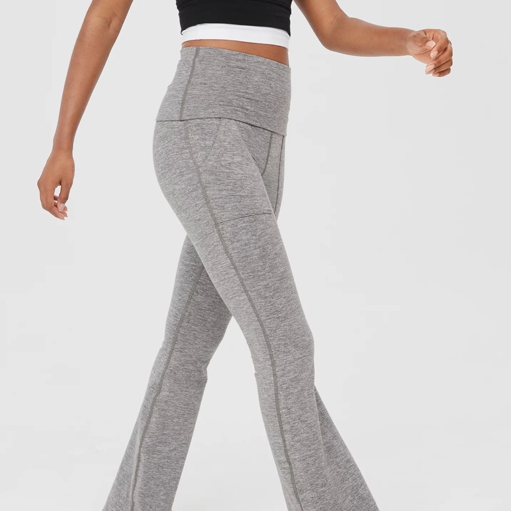 Offline by Aerie Hugger High Waisted fold over flare M